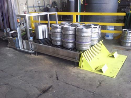 large_Keg collating conveyor