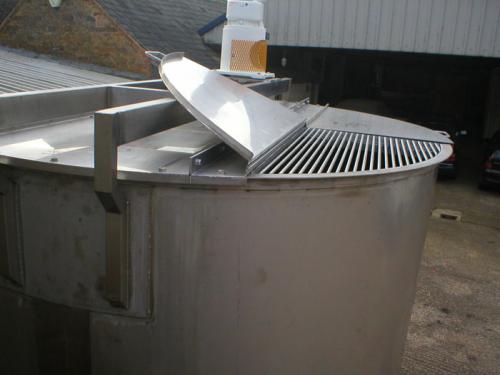 large_Mixing tank removal powder grates